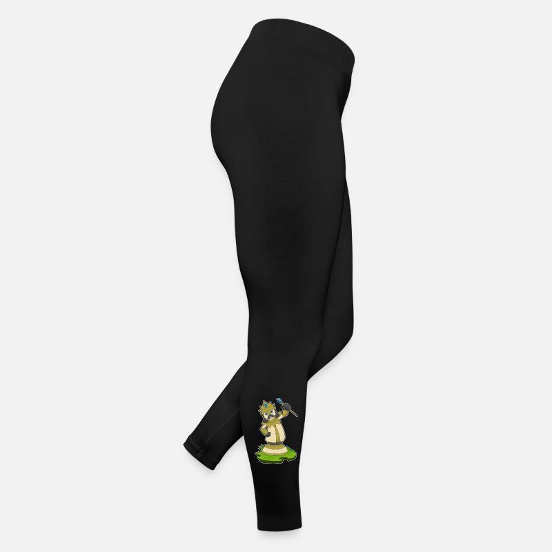 Échecs Roi de Pièces d’Échecs Legging en jersey Femme