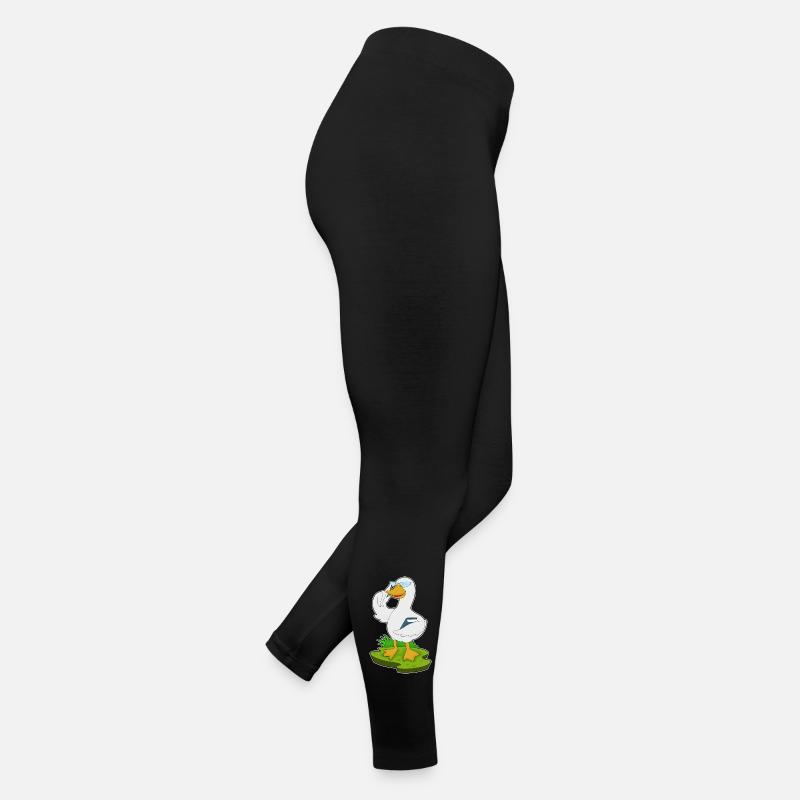 Ente Lehrer Buch Schule Frauen Jersey Leggings