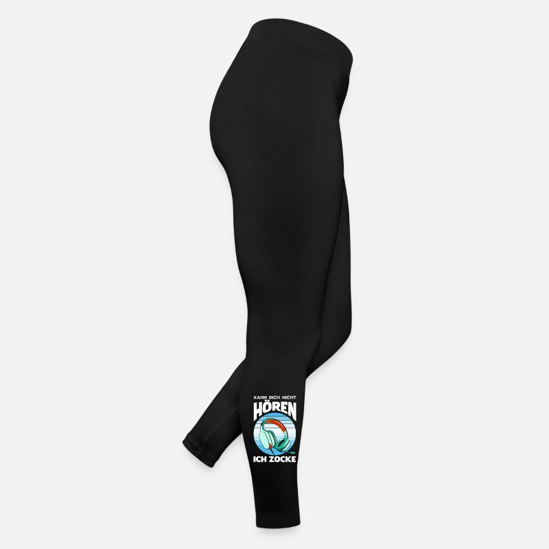 Kann dich nicht hören – ich zocke Headset Frauen Jersey Leggings