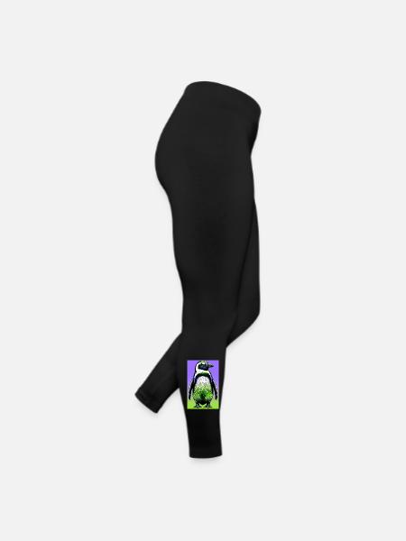 penguin - Women’s Jersey Leggings - black - Right