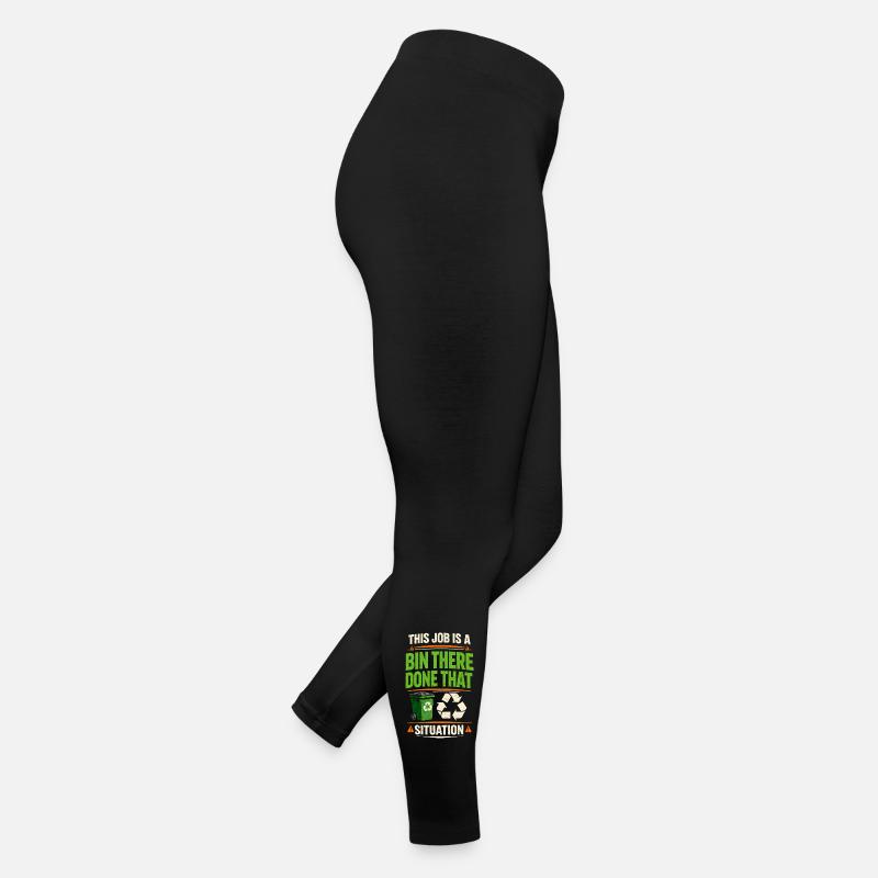 Barrel job done | Recycling center Women’s Jersey Leggings