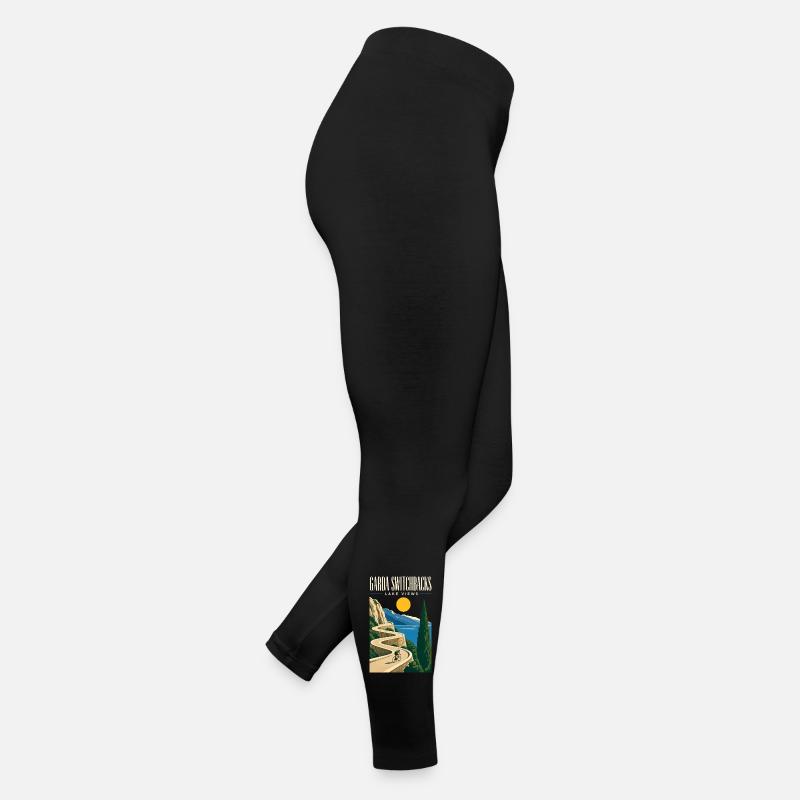Vacances cyclistes au lac de Garde, Garda Lacets Vie Legging en jersey Femme