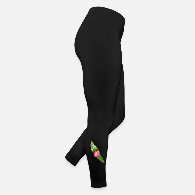 Fleur de Calla Rose Legging en jersey Femme