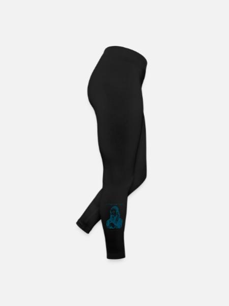 I never said that - Confucius - Women’s Jersey Leggings - black - Right