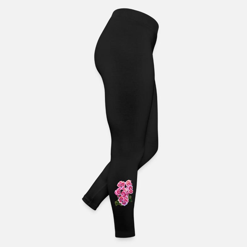 Blume Frauen Jersey Leggings
