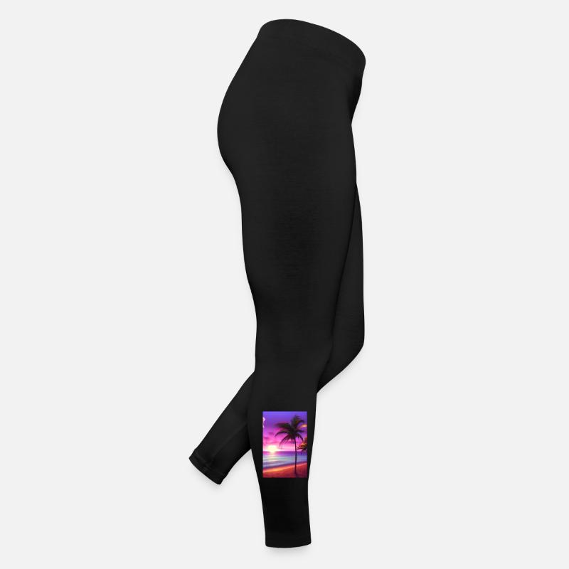 Caribbean Palm Beach Women’s Jersey Leggings