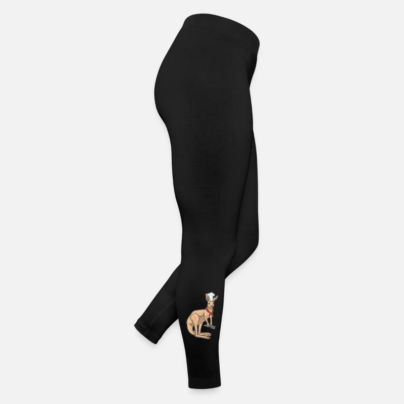 Kangourou Cuisinier Spatule Cuisson Legging en jersey Femme
