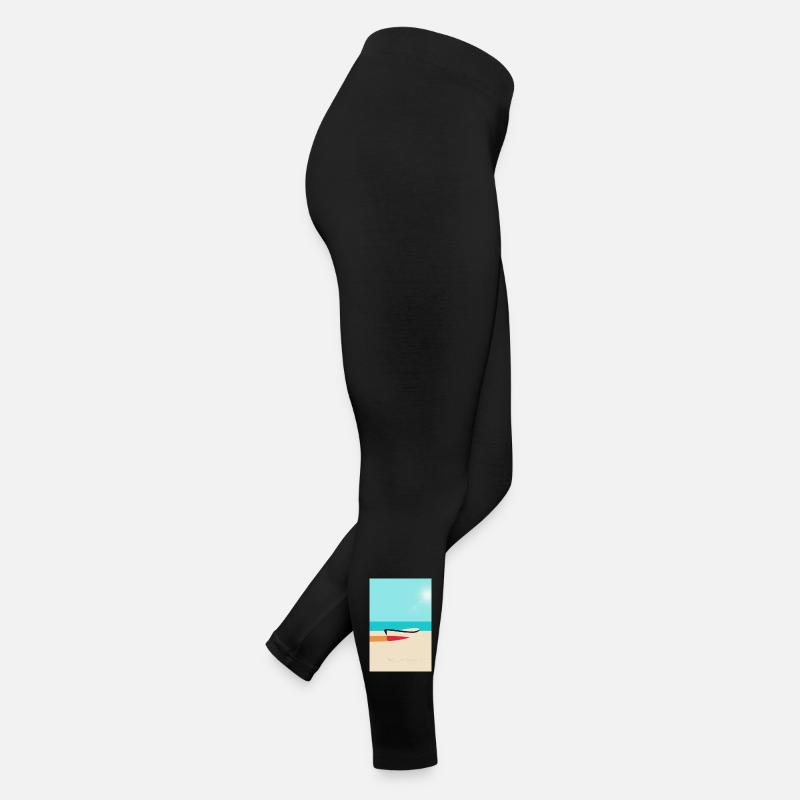 Plus de stress sans mer Legging en jersey Femme