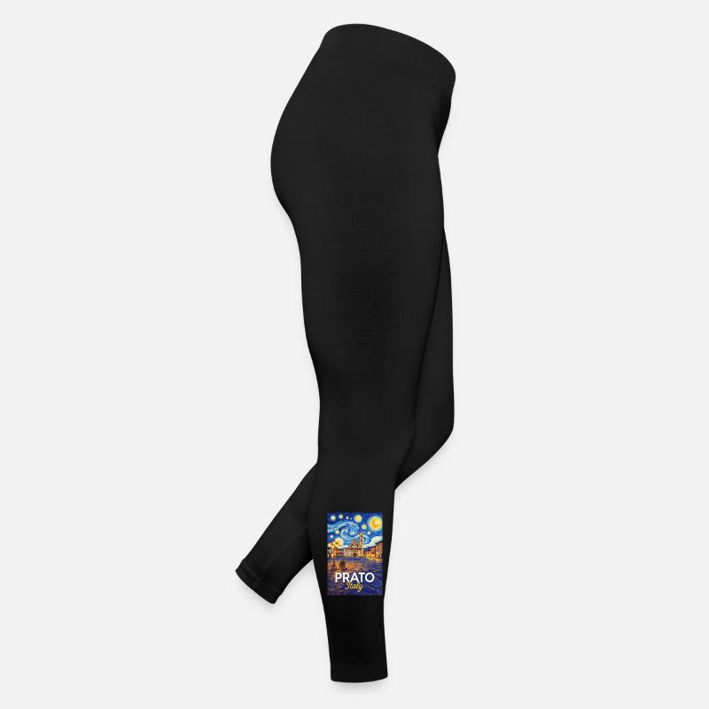 Prato, Italia. Leggings in jersey da donna