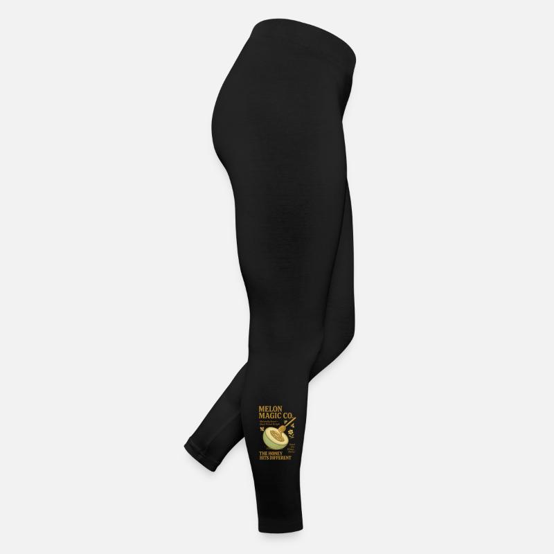 Honey Melon Bees Summer Women’s Jersey Leggings