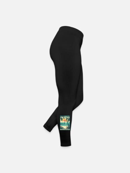 Découvrez Punta Cana République dominicaine - Legging en jersey Femme - noir - Droite
