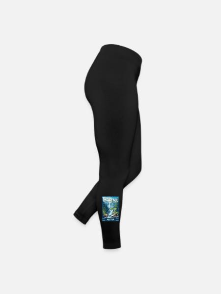 Explore Majestic Krimml Waterfall in Austria - Women’s Jersey Leggings - black - Right