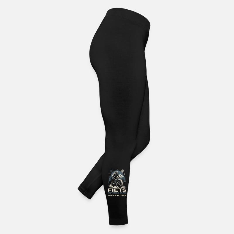Vélo Toute l'Année - Pas d'Excuses Design Legging en jersey Femme