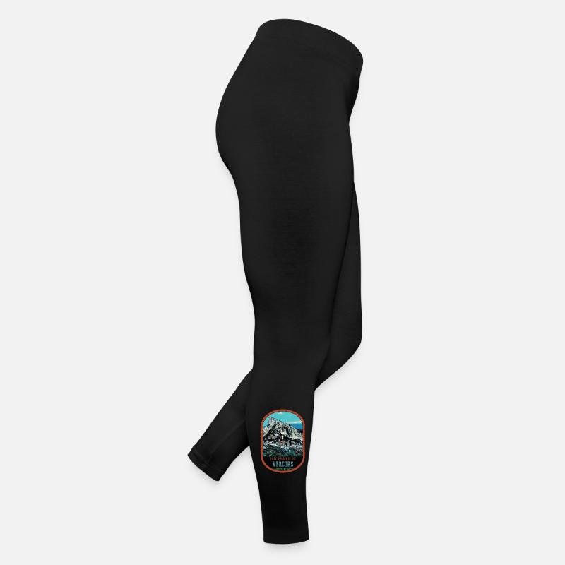 Originalabbildung Regionalpark Vercors Frauen Jersey Leggings