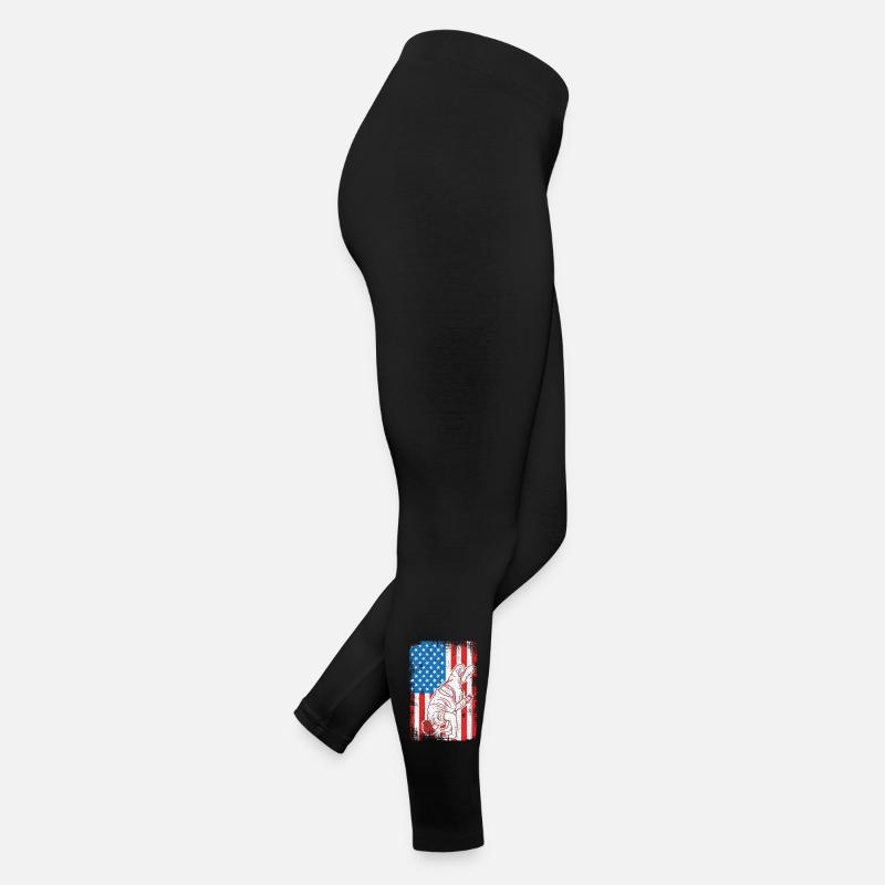 4. Juli USA Breakdance Frauen Jersey Leggings
