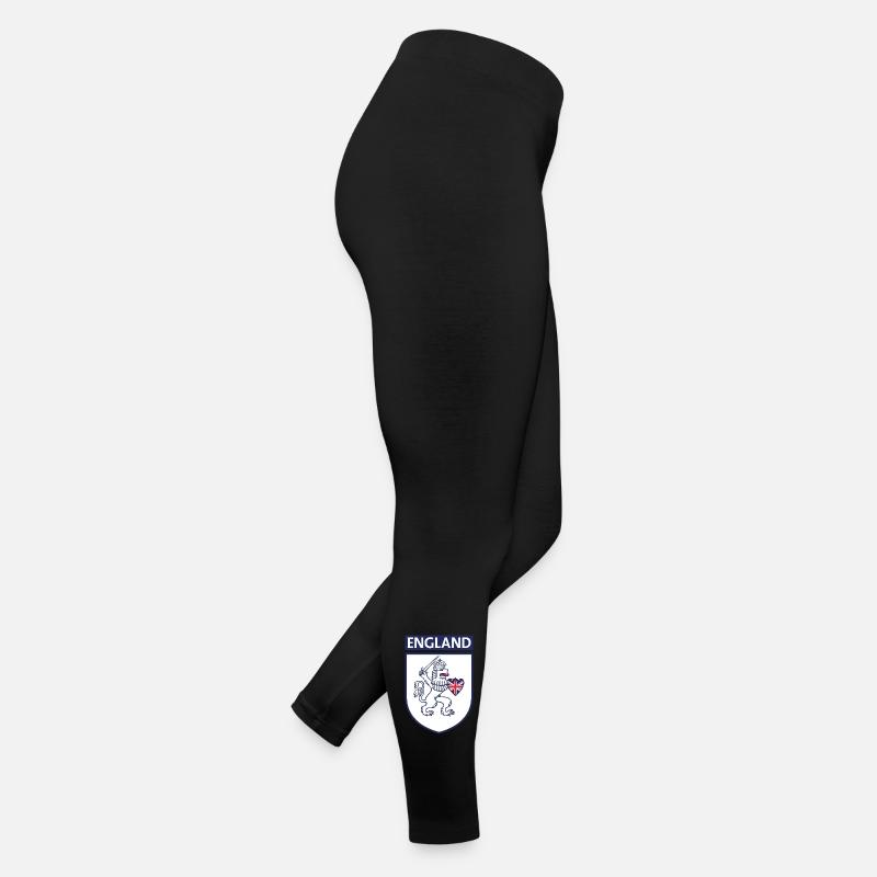 England Heraldic Lion Shield Design Women’s Jersey Leggings