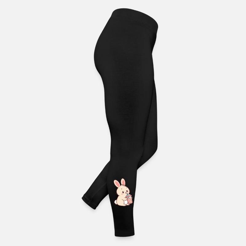 Lapin Bubble Tea Pastel Legging en jersey Femme