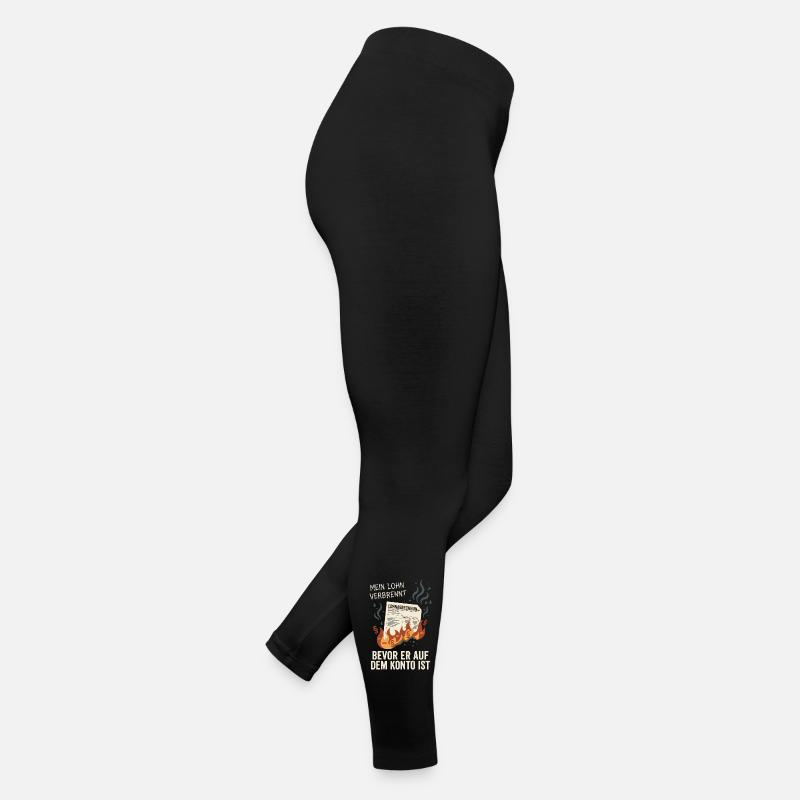 Mon salaire brûle Legging en jersey Femme