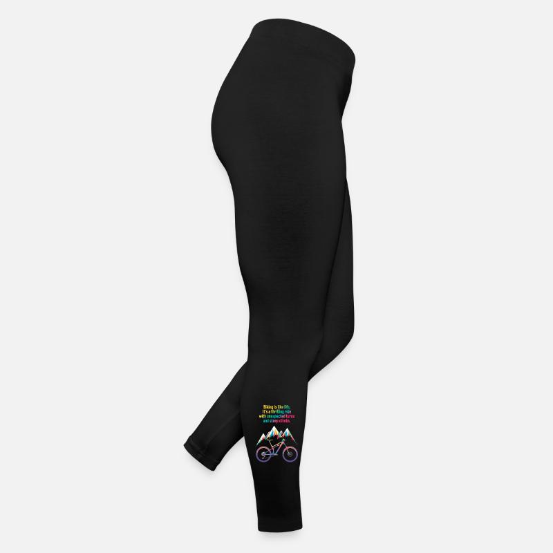 Conception de citation de VTT Vivid Legging en jersey Femme