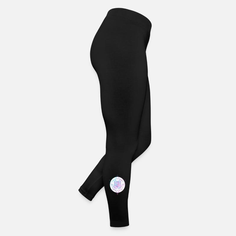 Main astrale mystique avec conception d’œil Legging en jersey Femme