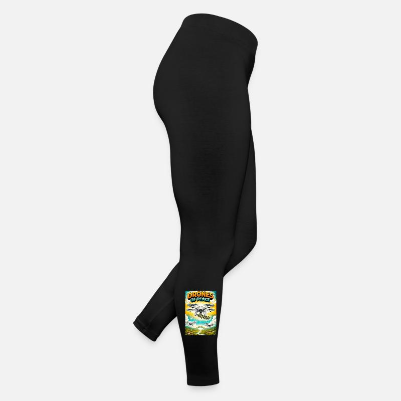 Drones de la Paix Vol Olive Legging en jersey Femme