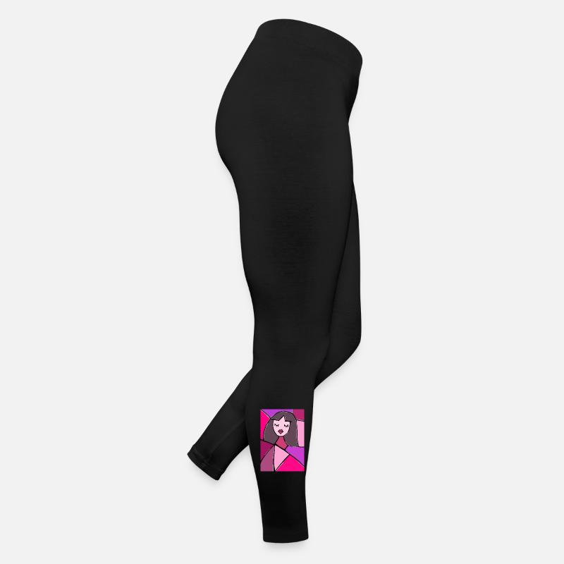 obraz_obstrakcja_ja Legging en jersey Femme