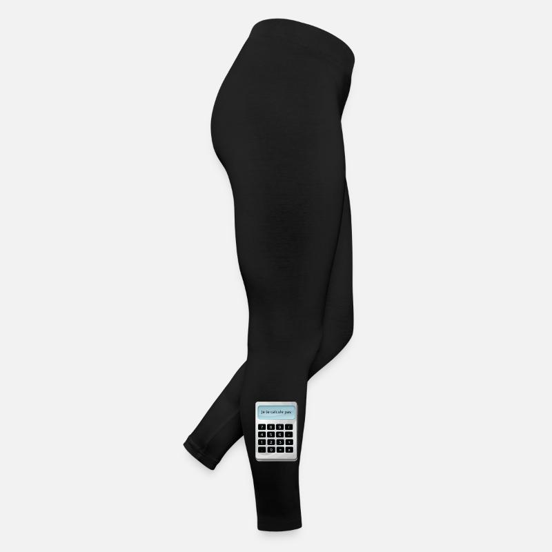 Je te calcule pas humour math matheux calculette Legging en jersey Femme