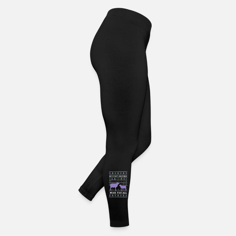 Määäärry Christmas Sheep Women’s Jersey Leggings