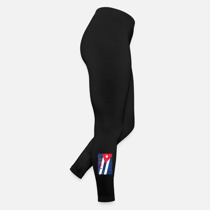 Drapeau de Cuba Legging en jersey Femme