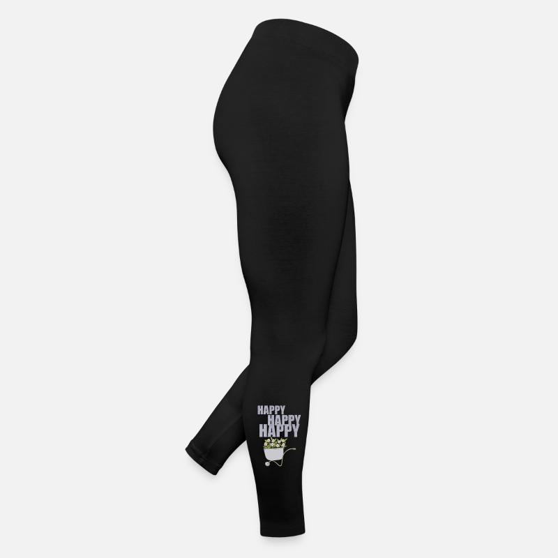 WHEELBARROWS HAPPY Women’s Jersey Leggings