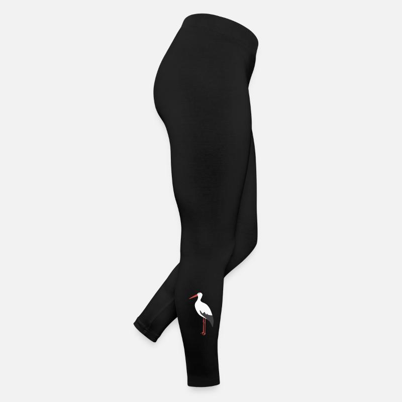 Weißstorch Frauen Jersey Leggings
