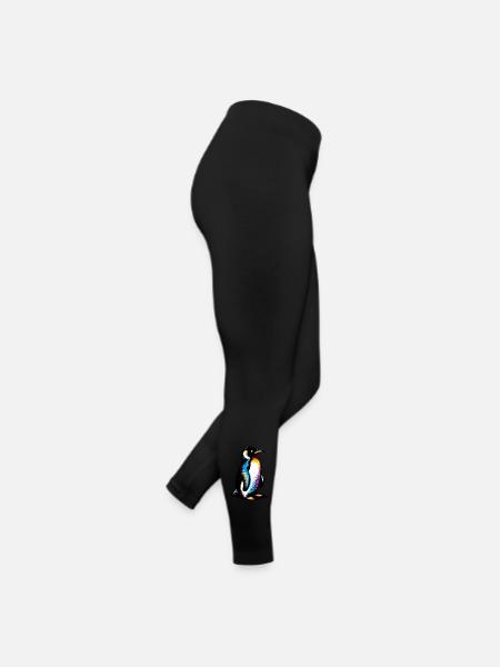Pingouin - Legging en jersey Femme - noir - Droite