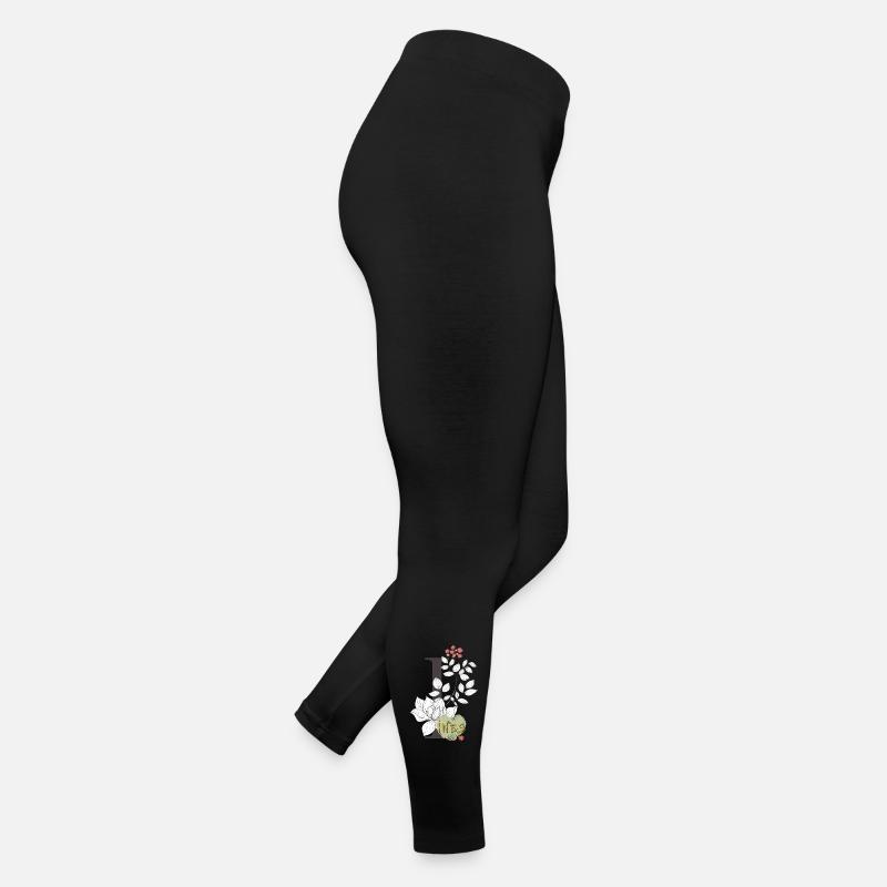 Buchstabe I Ines  Frauen Jersey Leggings