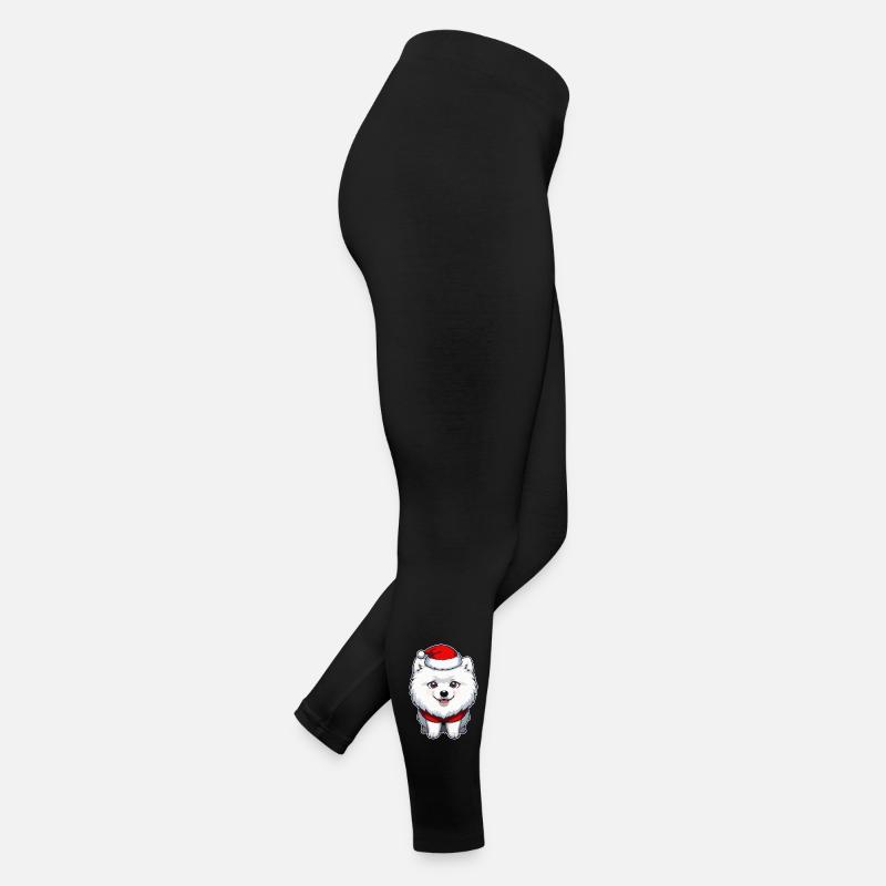 Chien Noël Legging en jersey Femme