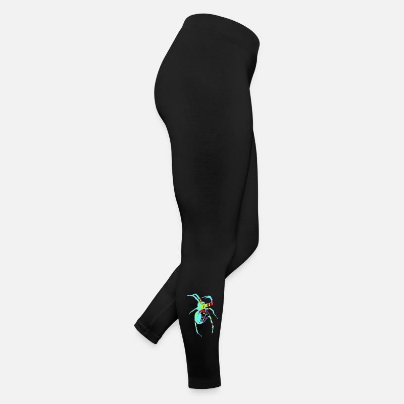 Araignée aux couleurs néon Legging en jersey Femme