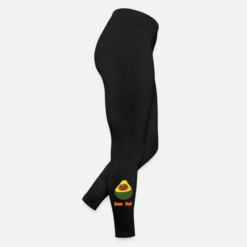 Guac und Roll Avocado Design Frauen Jersey Leggings