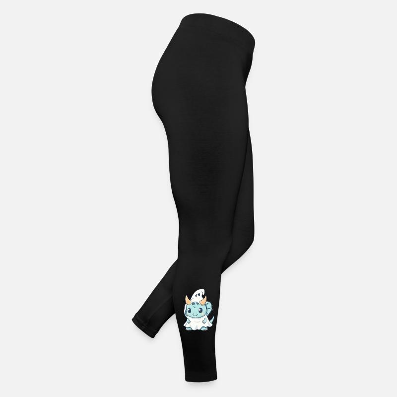 Dinosaurier triceratops Halloween Geist Frauen Jersey Leggings