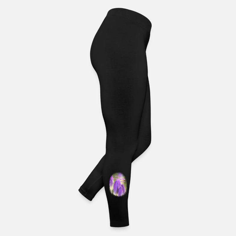 Passer du temps dans le jardin Jardinage Crocus Legging en jersey Femme