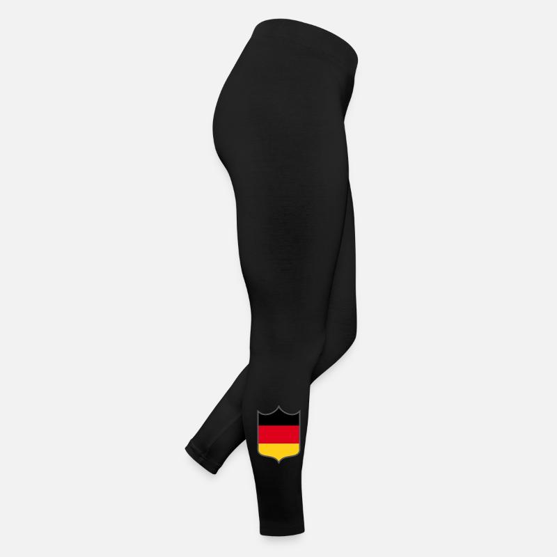Blason du drapeau allemand Legging en jersey Femme