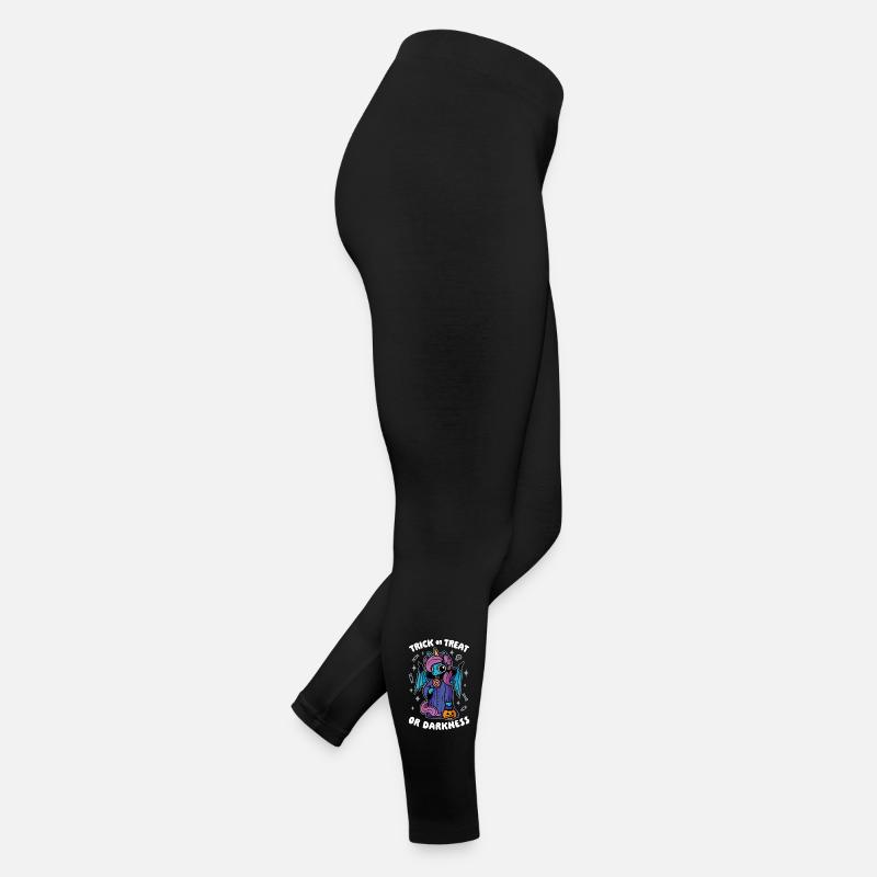 Dunkles süßes Einhorn - Süßes oder Saures oder Dunkelheit Frauen Jersey Leggings
