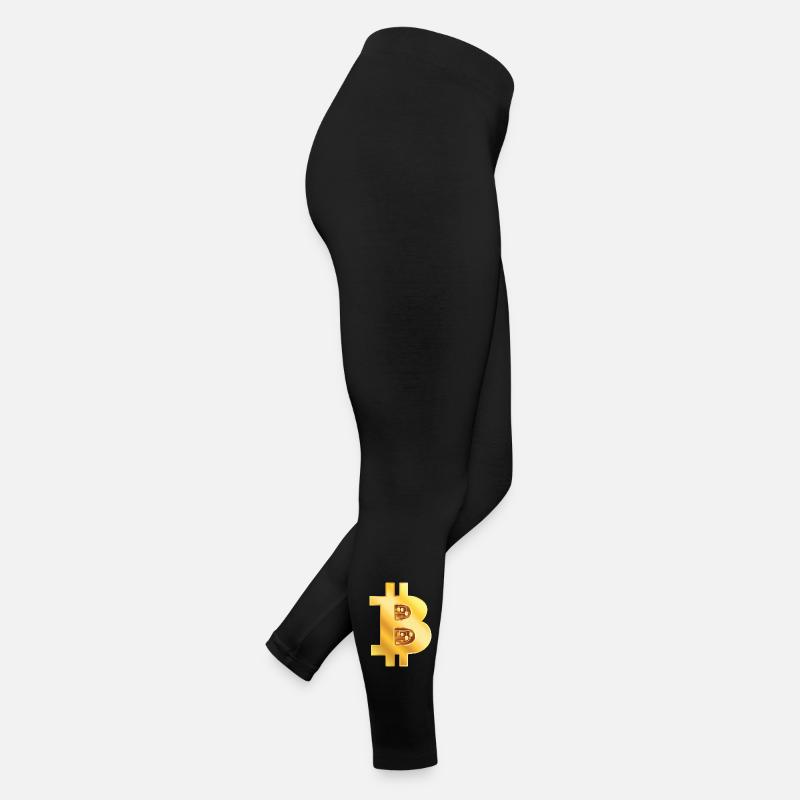 Bitcoin Or Legging en jersey Femme