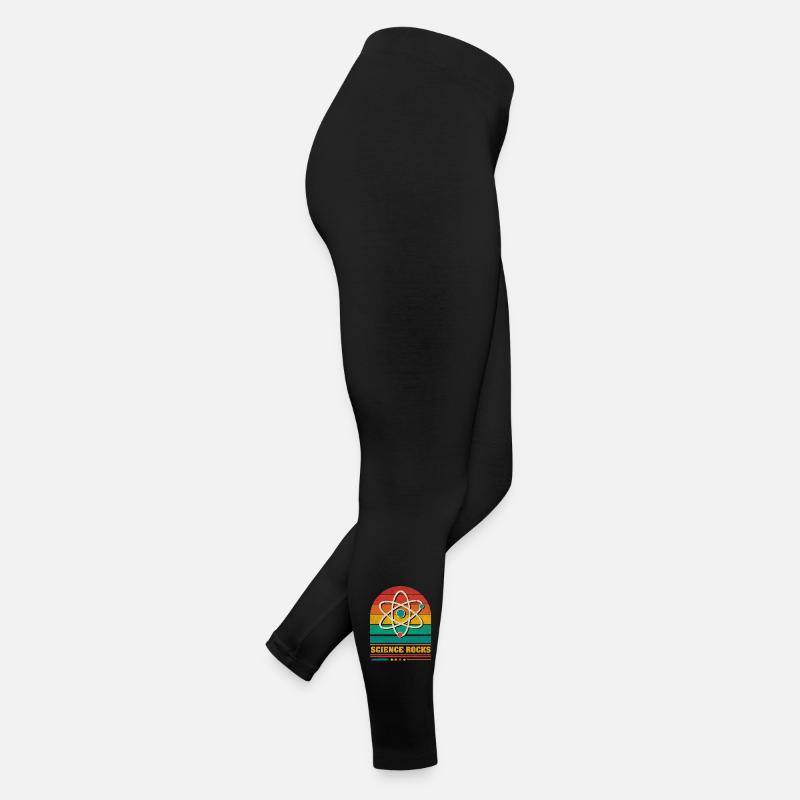 La science dans l’atome arc-en-ciel Legging en jersey Femme