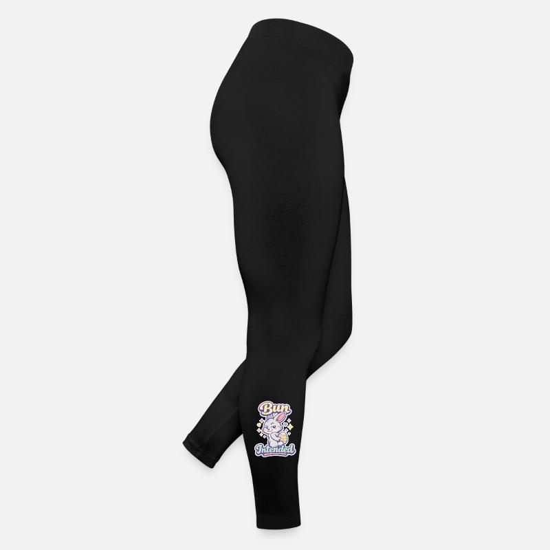 Bunny Bunny Spring Summer Easter Garden Women’s Jersey Leggings