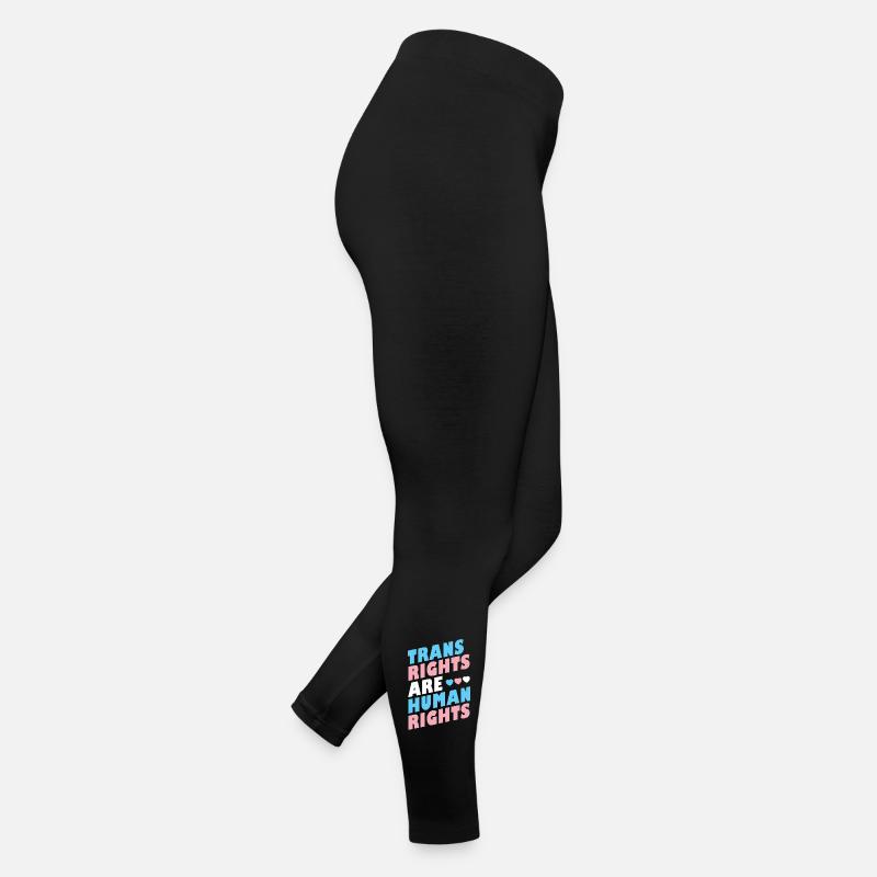LGBTQ Pride Month - Trans-Rechte sind Menschenrechte Frauen Jersey Leggings