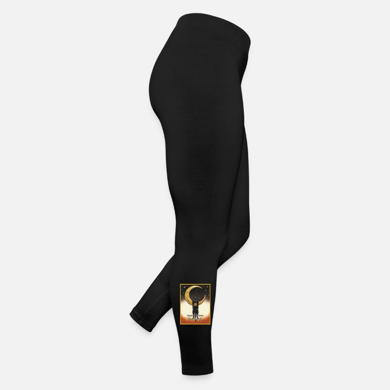 Kaum hängende Katze Frauen Jersey Leggings