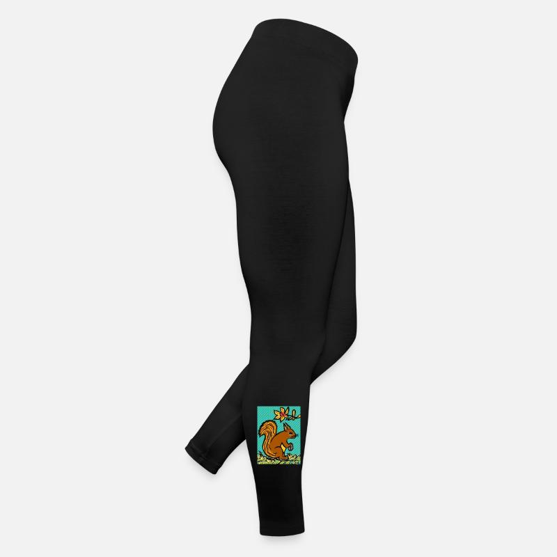 Eichhörnchen I Tier I Urlaub I Wald I EG Frauen Jersey Leggings