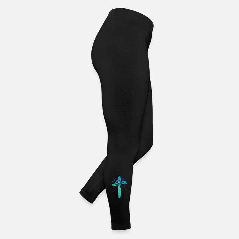 He is risen Frauen Jersey Leggings