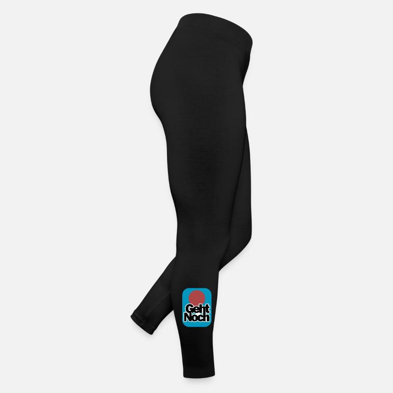 Lebensfreude Sonne Design Frauen Jersey Leggings