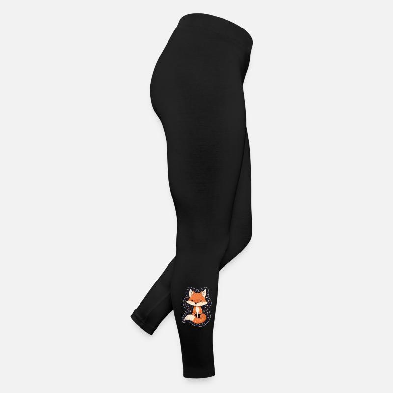Fuchs mit Sternen Frauen Jersey Leggings