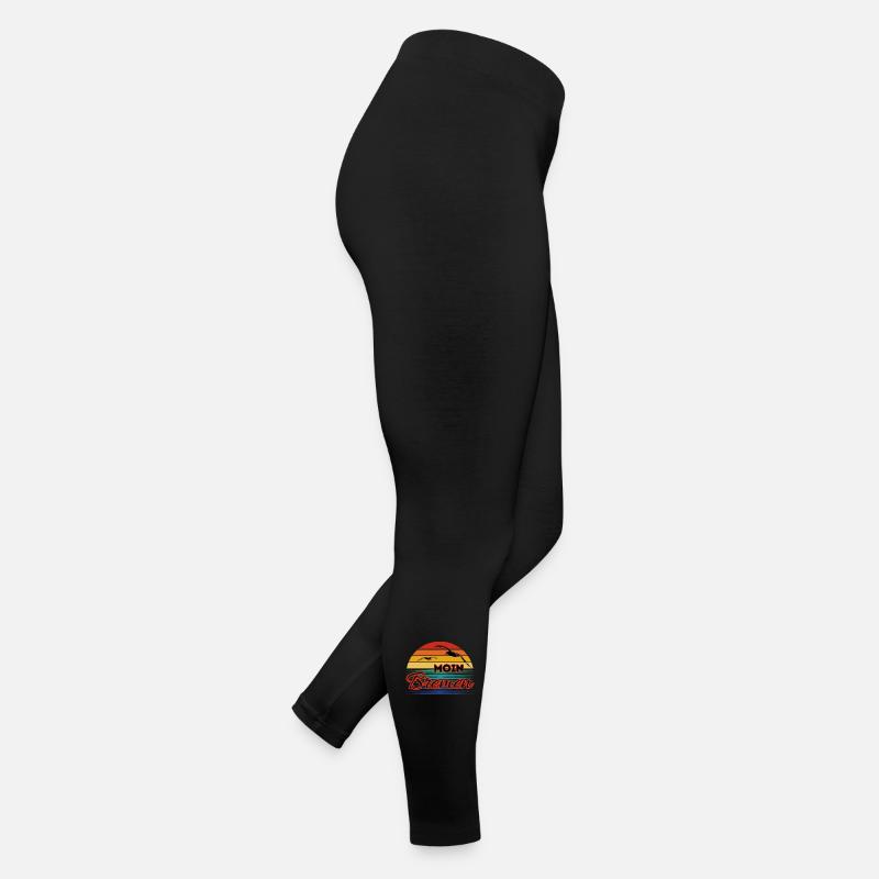 Moin Bremen with Seagull in Retro Style Women’s Jersey Leggings